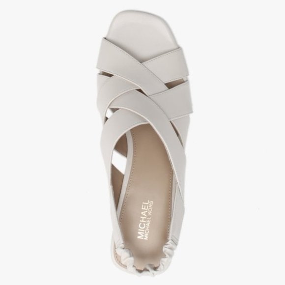 MICHAEL KORS Dixon Light Cream Sandals - Picture 7 of 7